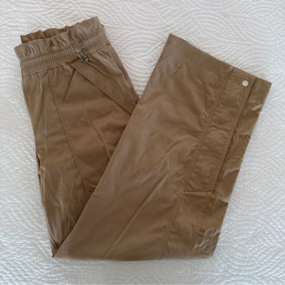 Athleta Pants - Athleta Trekkie High Rise Parachute Pant, Big Sur Brown, 4 Petite